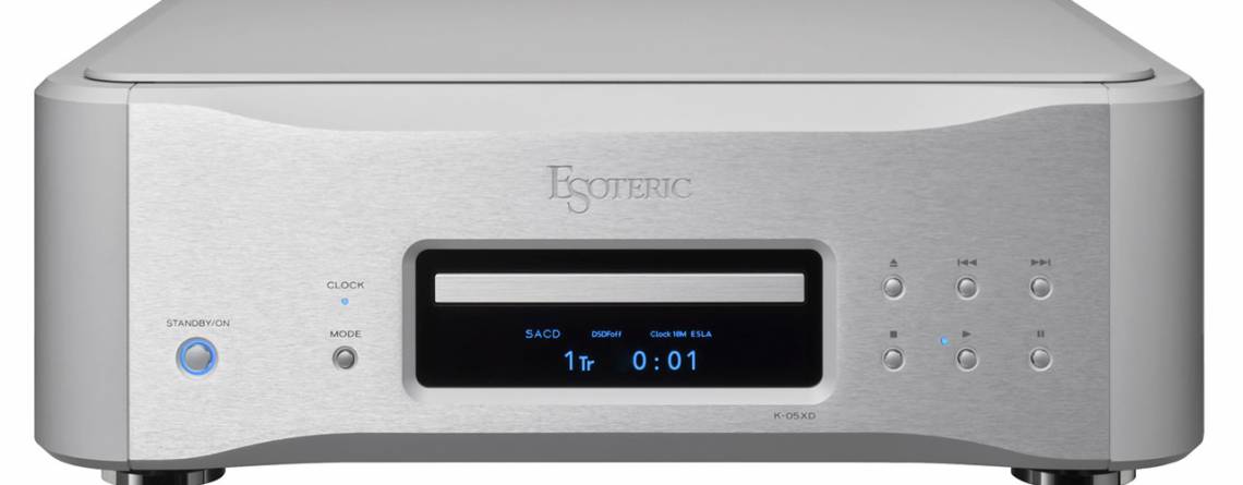 Esoteric K-05XD : lecteur CD/SACD haut de gamme et convertisseur numérique de référence