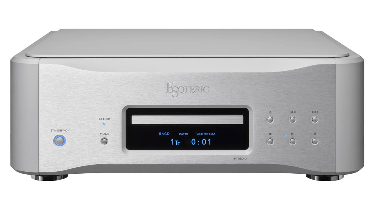 Esoteric K-05XD : lecteur CD/SACD haut de gamme et convertisseur numérique de référence